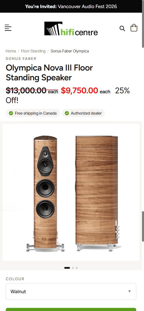 Hi-Fi Centre — mobile